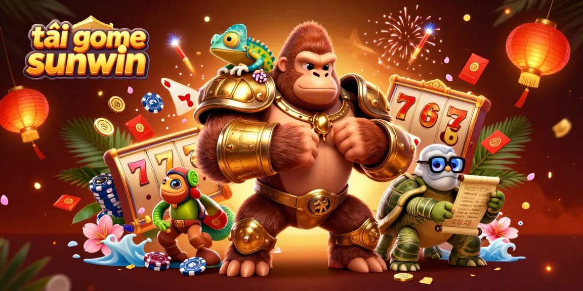 Engage in exciting gameplay as tải game sunwin comes to life with vibrant characters in a dynamic casino scene.