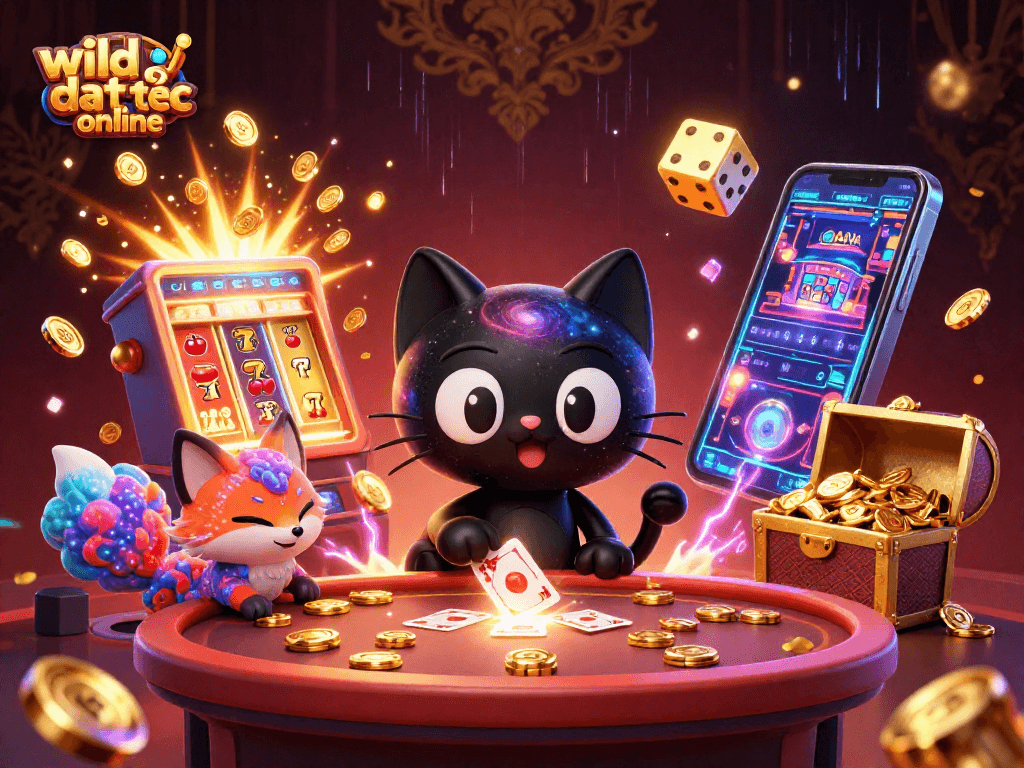 Play wild đạo tặc online as the cosmic cat wins jackpot chips with friends!