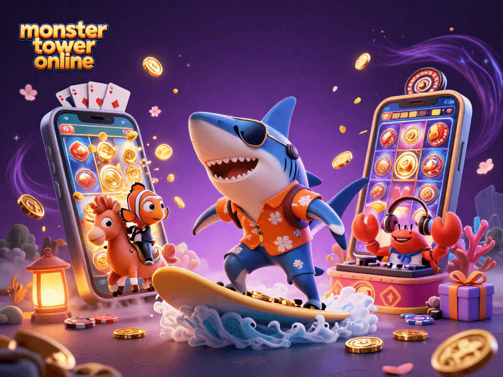 Experience thrilling gameplay in monster tower online with exciting spins and golden rewards!