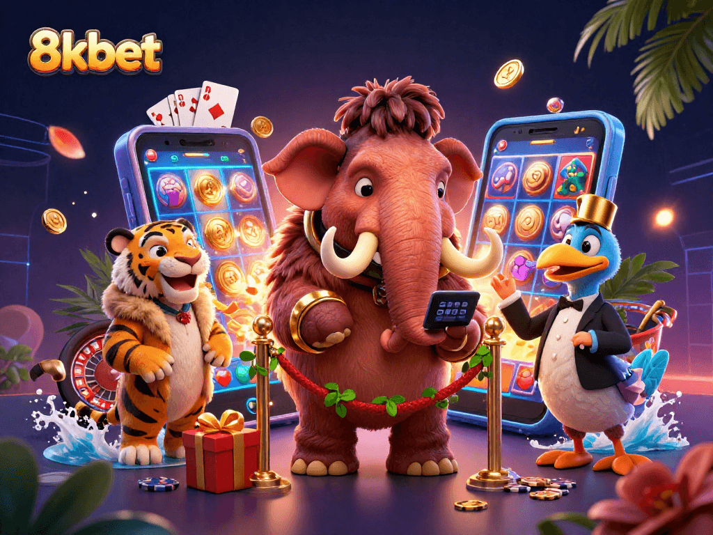 Join the fun at 8kbet as players win big with vibrant slot games and dynamic casino experiences.
