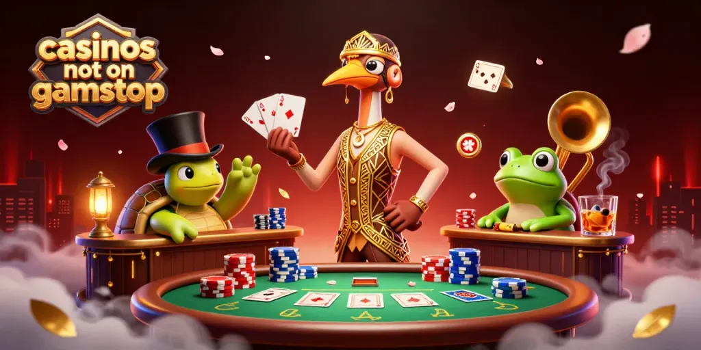 Experience the thrill at casinos not on gamstop with vibrant characters and dynamic game elements.