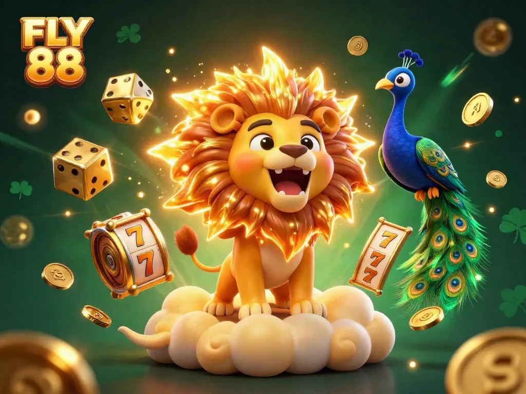FLY 88 captures winning moments with vibrant casino visuals in rich detail.