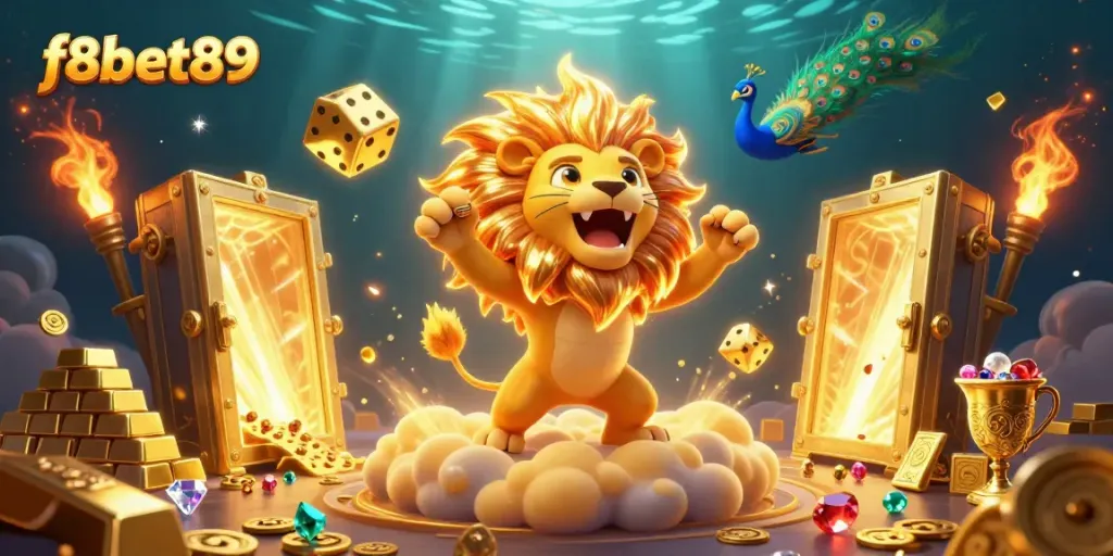 Experience thrilling wins and vibrant casino excitement with f8bet89 in a spectacular 3D scene.