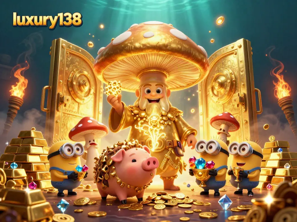 Engage with luxury138's premium adventure of treasure hunting in a vibrant casino-themed realm.
