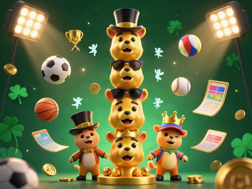 Bet on excitement with 789Club's vibrant, dynamic casino and sports-themed 3D illustration.