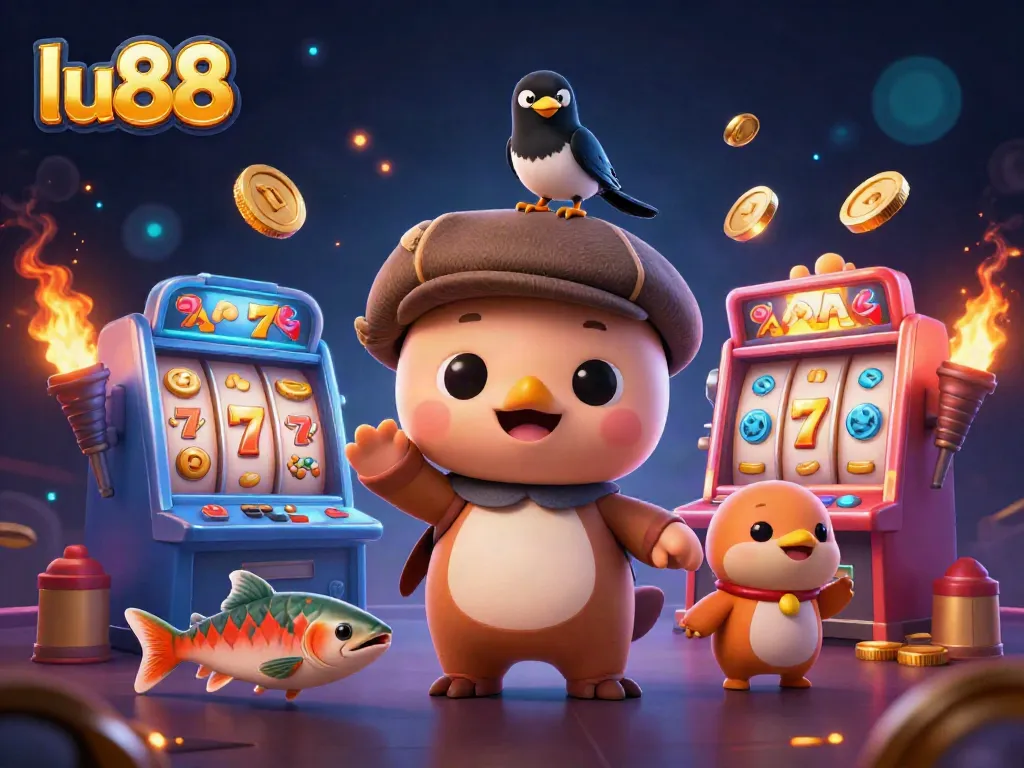 Experience thrilling gameplay at lu88 with colorful slot machines and engaging characters.