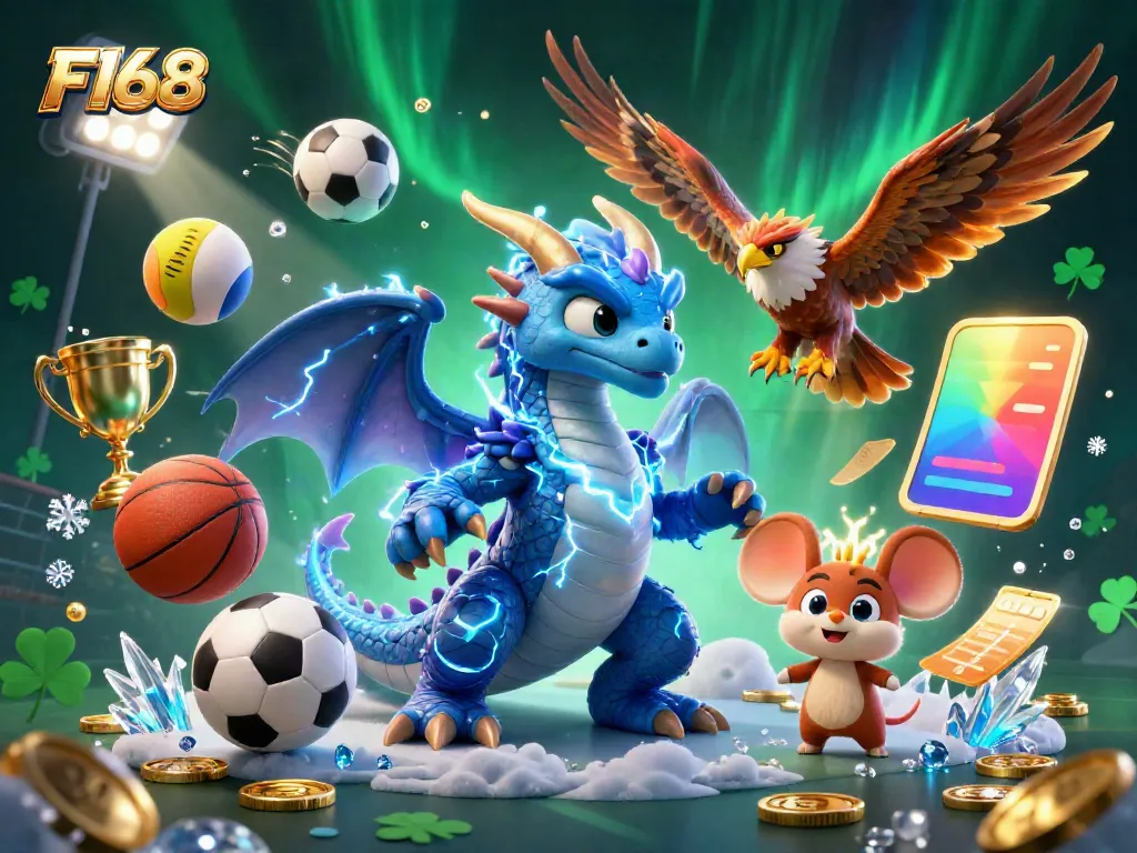 Experience thrilling gameplay at F168 with dynamic casino elements and vibrant characters.