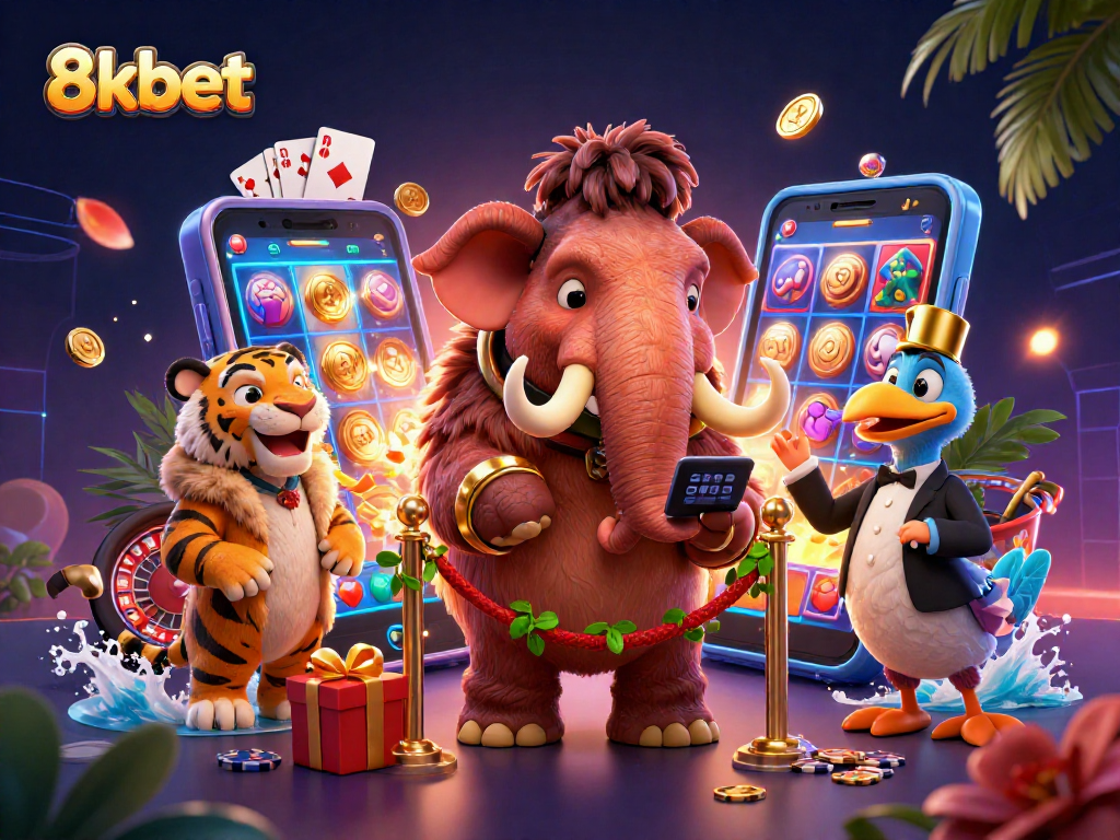Join the fun at 8kbet as players win big with vibrant slot games and dynamic casino experiences.