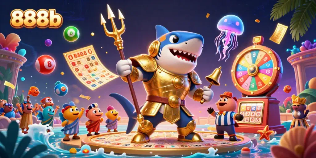 Bet big with 888b and enjoy dynamic underwater casino action featuring games and fun