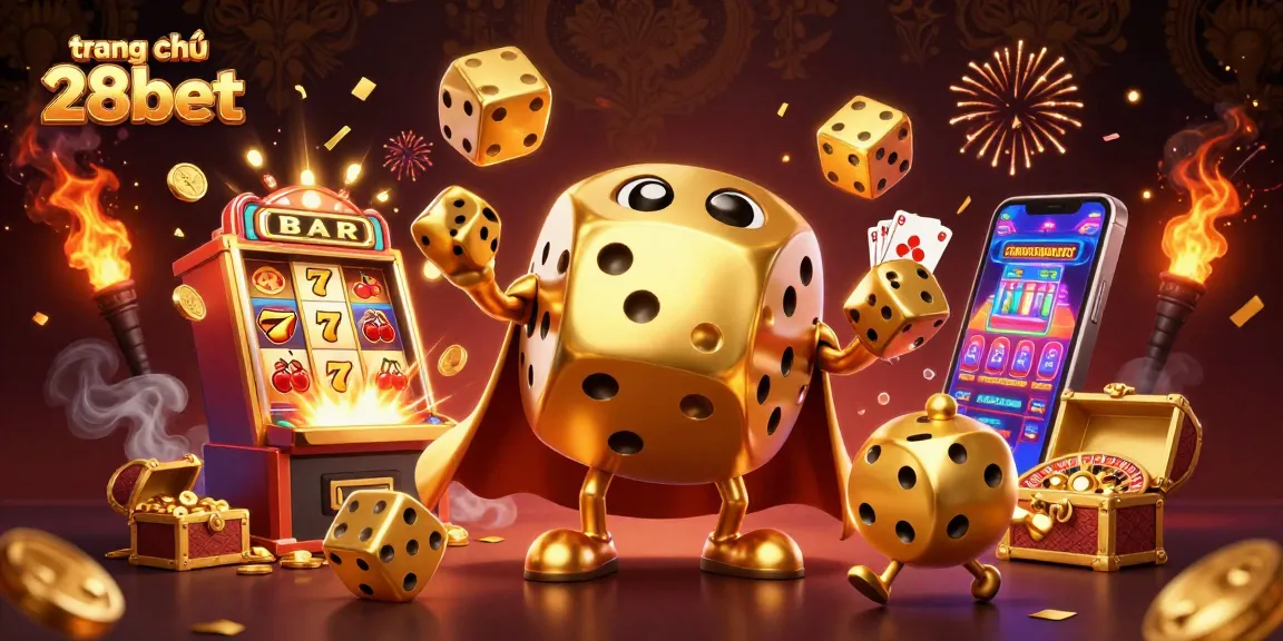 Engage with the exciting world of online gaming at trang chủ 28bet featuring vibrant 3D characters and casino elements.